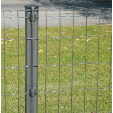 Poteau rond à crémaillère