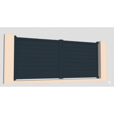 portail battant aluminium